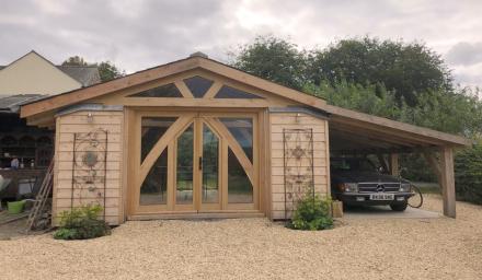 Oak Barn, oak doors, pedestrian doors, oak gate, oak gates